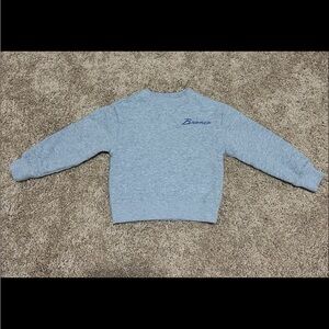 Toddler crew neck sweatshirt